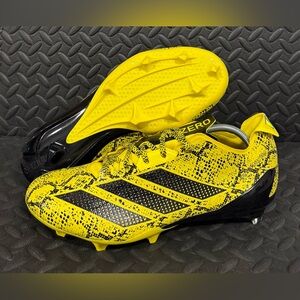 adidas ADIZERO‎ ELECTRIC.2 Exotic Speed Football Cleats Yellow Mens Size 11.5